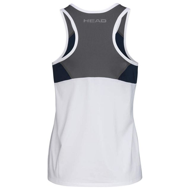 Head Club 22 Tank Top Women White / Dress Blue